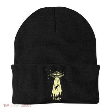 Alien Abduction Finally Aliens Beanie