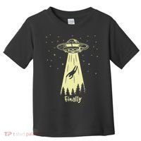 Alien Abduction Finally Aliens Toddler T-Shirt thumb 0