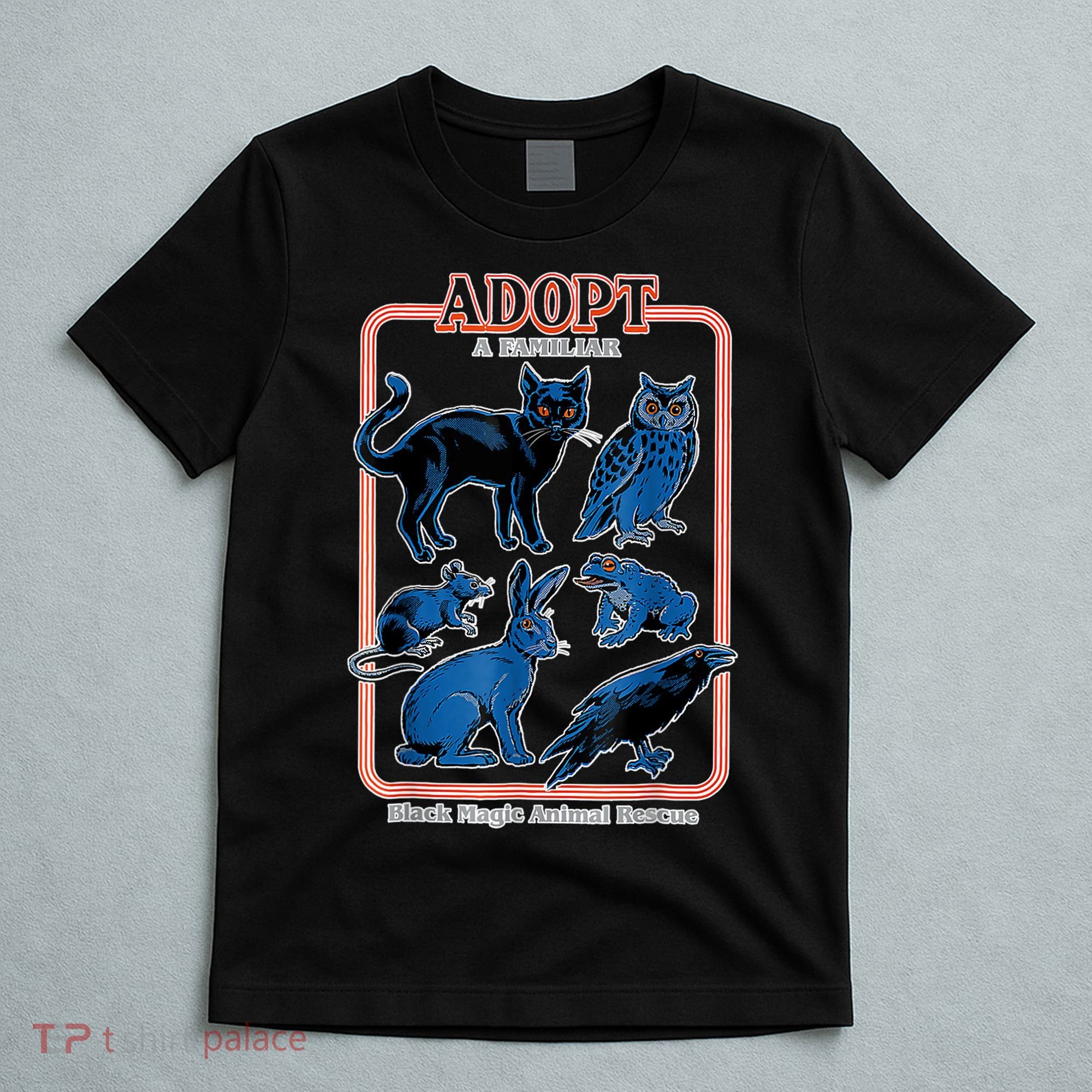 Adopt A Familiar Creepy Animal Halloween Costume T-Shirt