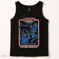 Adopt A Familiar Creepy Animal Halloween Costume Tank Top thumb 2