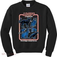 Adopt A Familiar Creepy Animal Halloween Costume Kids Sweatshirt thumb 0