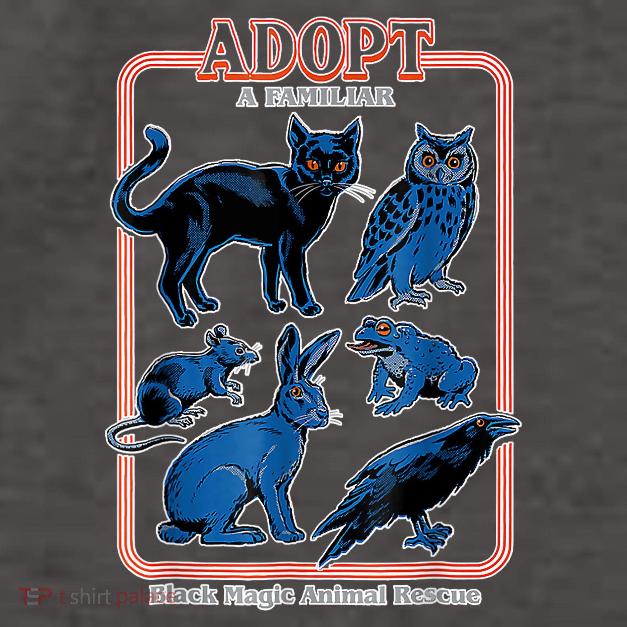 Adopt A Familiar Creepy Animal Halloween Costume Hoodie