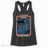 Adopt A Familiar Creepy Animal Halloween Costume Women's Tank Top thumb 0