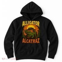 Alligator Alcatraz Funny Meme Gator  Hoodie thumb 0