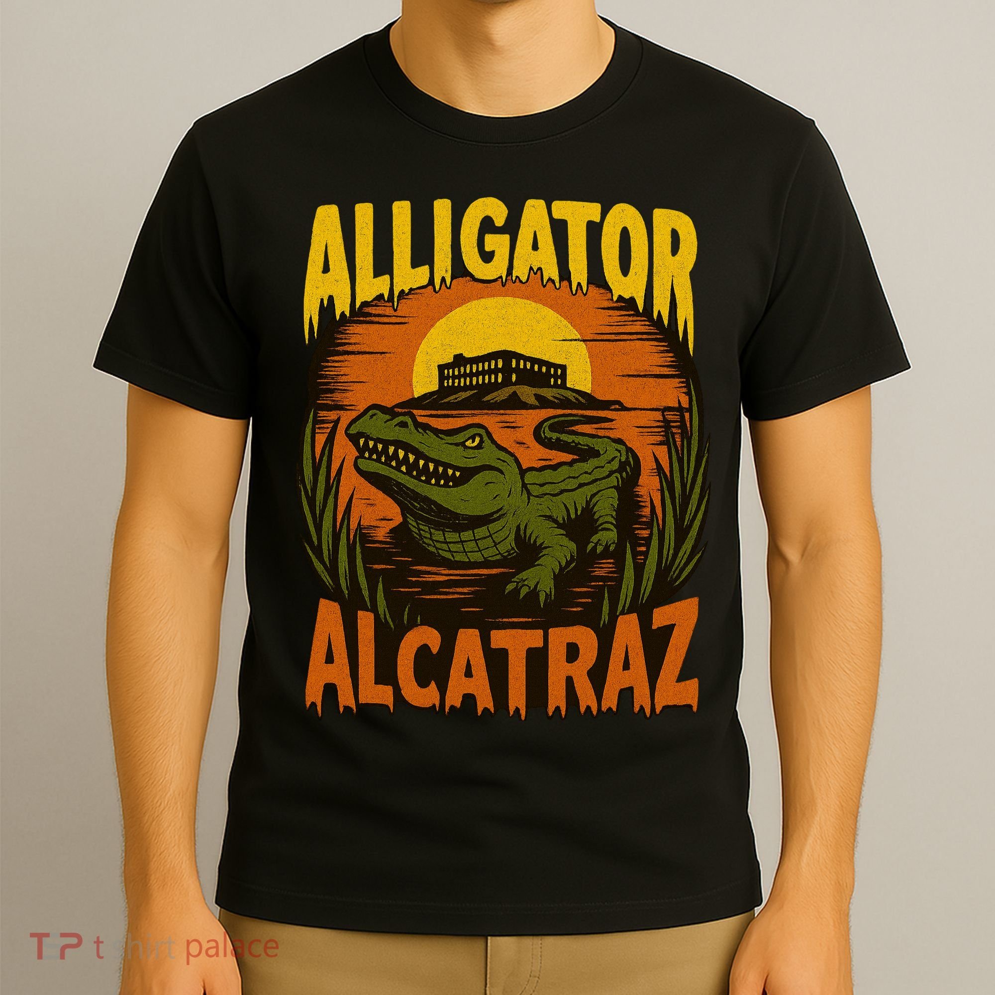 Alligator Alcatraz Funny Meme Gator  T-Shirt