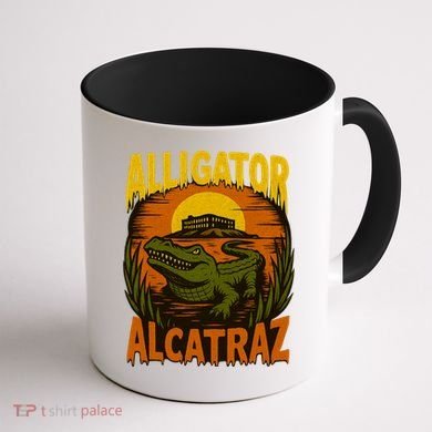 Alligator Alcatraz Funny Meme Gator  Coffee Mug back