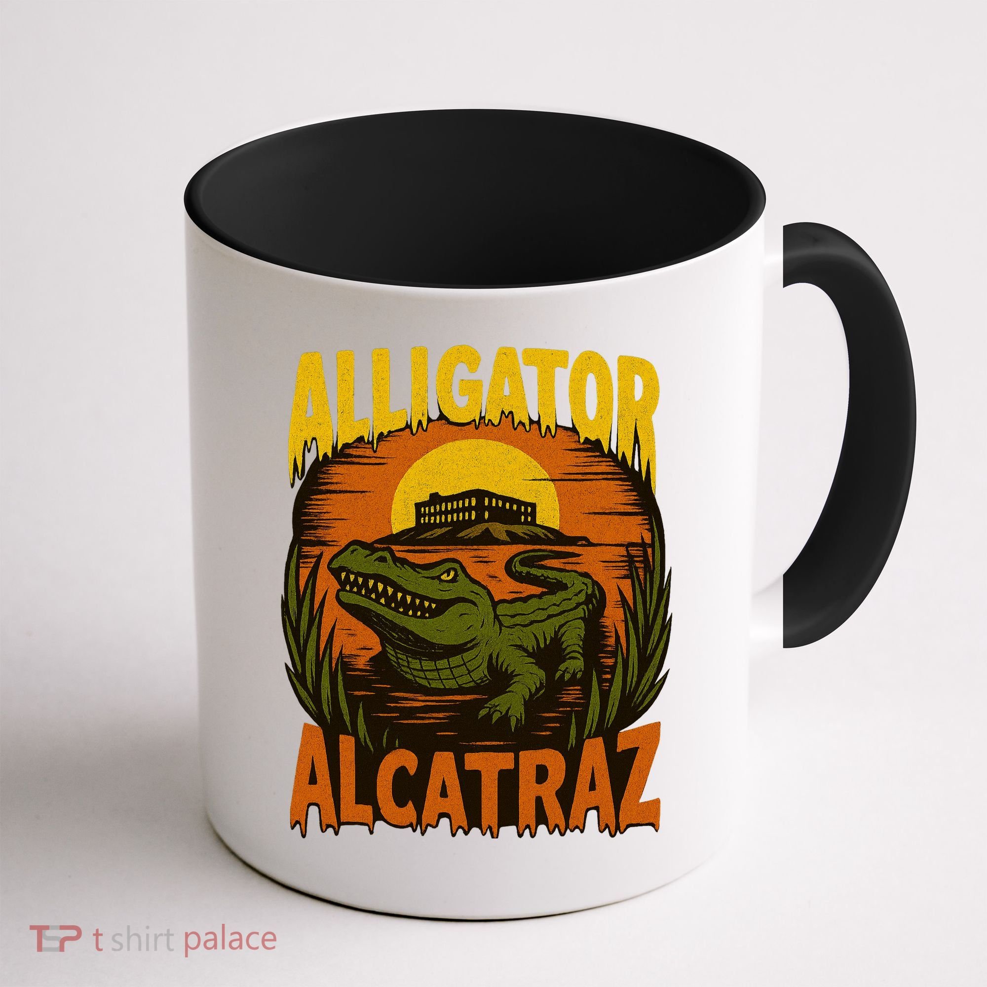 Alligator Alcatraz Funny Meme Gator  Coffee Mug