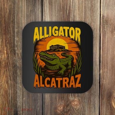 Alligator Alcatraz Funny Meme Gator  Coaster