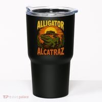 Alligator Alcatraz Funny Meme Gator  Tumbler thumb 0