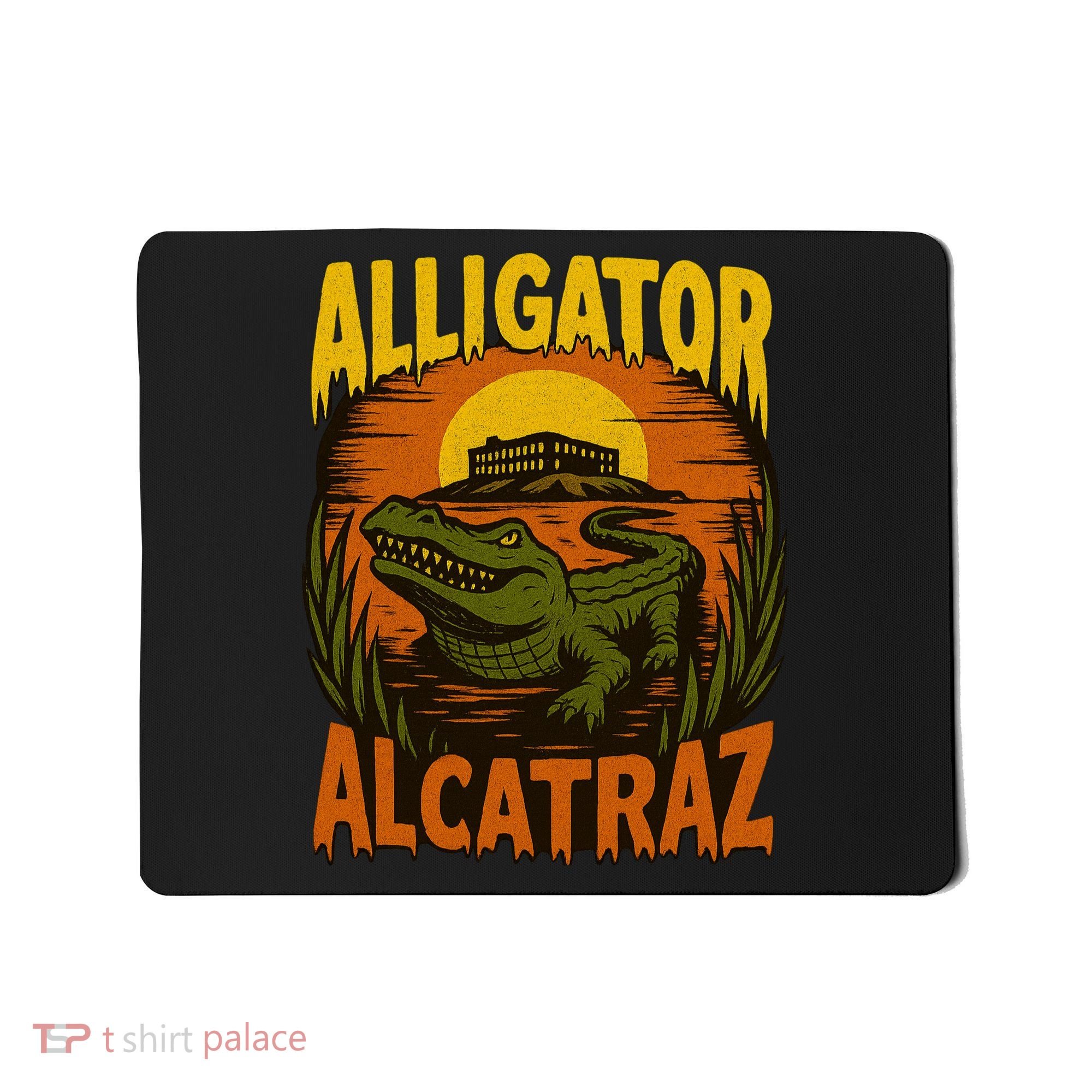 Alligator Alcatraz Funny Meme Gator  Mousepad