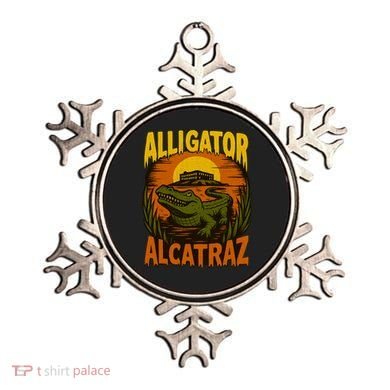 Alligator Alcatraz Funny Meme Gator  Ornament
