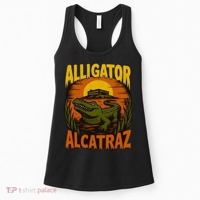 Alligator Alcatraz Funny Meme Gator  Women's Tank Top