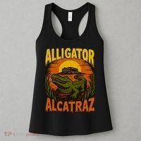 Alligator Alcatraz Funny Meme Gator  Women's Tank Top thumb 3