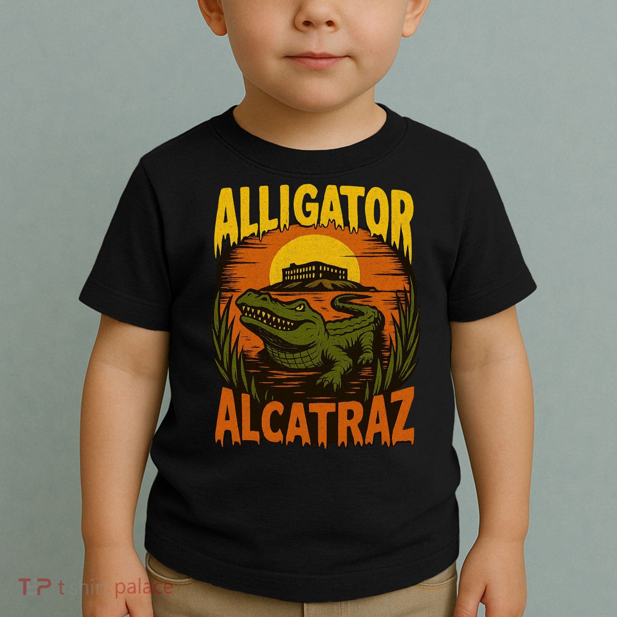 Alligator Alcatraz Funny Meme Gator  Toddler T-Shirt