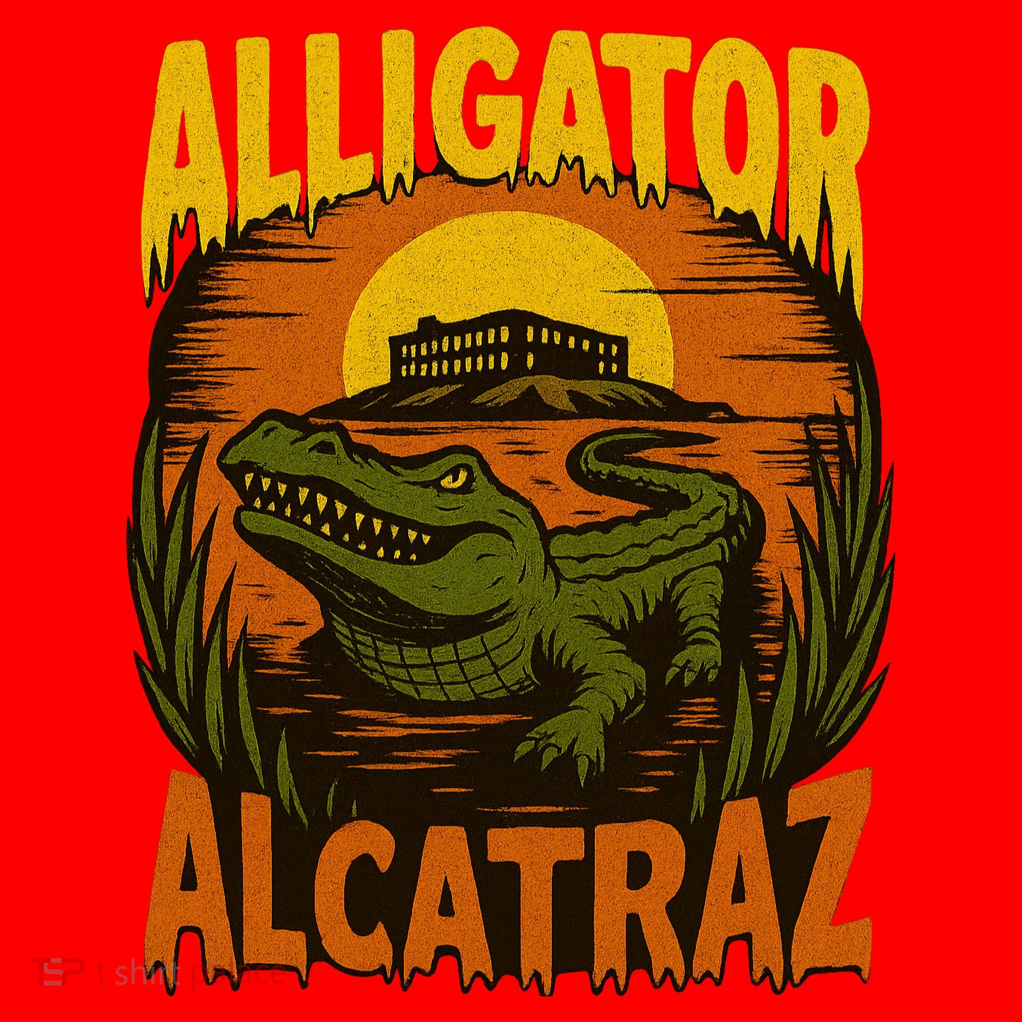 Alligator Alcatraz Funny Meme Gator  Santa Hat