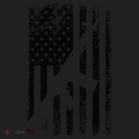 AR15 American Flag Beanie thumb 2