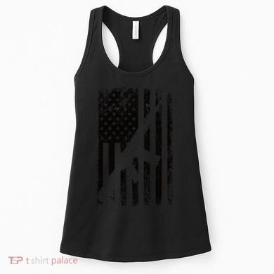 AR15 American Flag Women's Tank Top