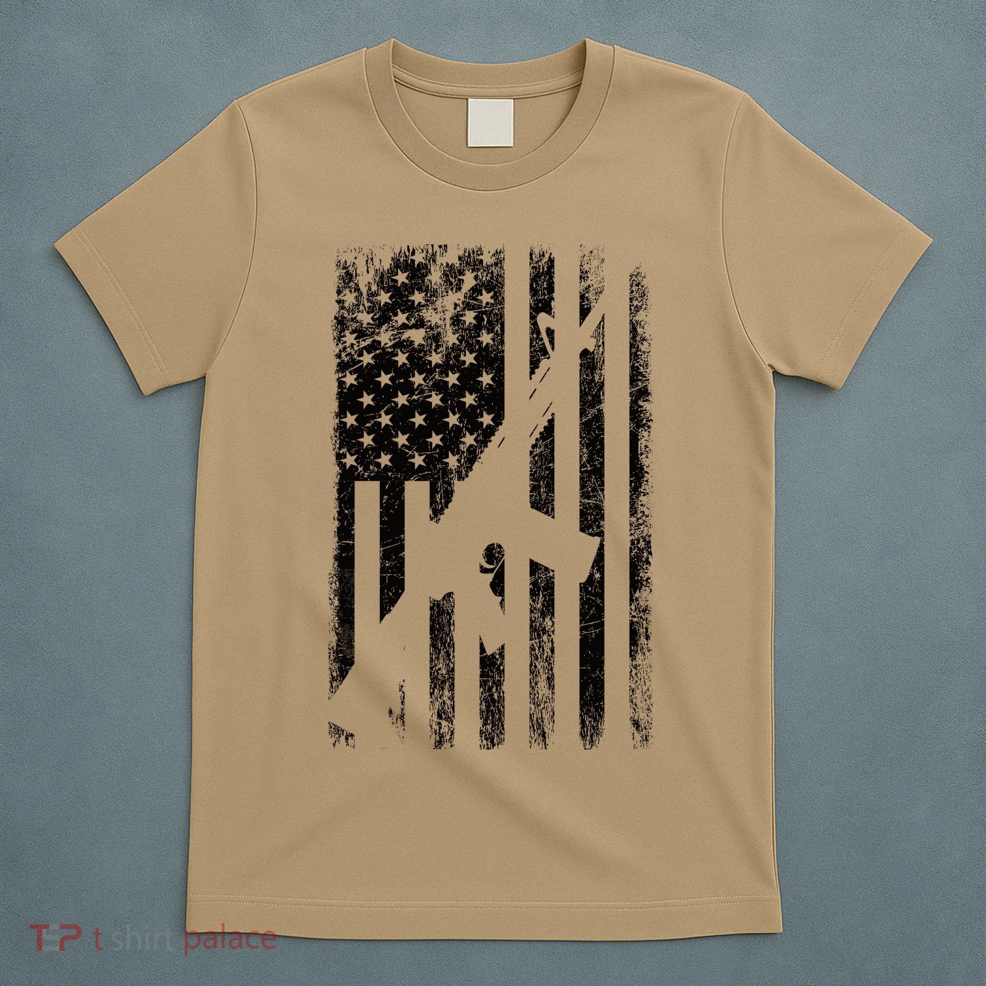AR15 American Flag T-Shirt