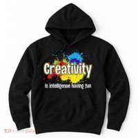 Artist Art For Women Creative Drawing Teacher Creativity Hoodie thumb 0