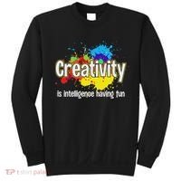 Artist Art For Women Creative Drawing Teacher Creativity Sweatshirt thumb 0