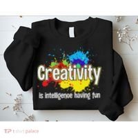 Artist Art For Women Creative Drawing Teacher Creativity Sweatshirt thumb 2