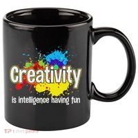 Artist Art For Women Creative Drawing Teacher Creativity 11oz C Handle Ceramic Mug thumb 0
