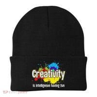 Artist Art For Women Creative Drawing Teacher Creativity Beanie thumb 0