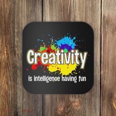 Artist Art For Women Creative Drawing Teacher Creativity Coaster