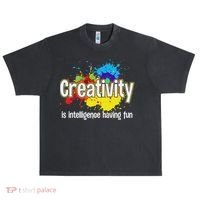 Artist Art For Women Creative Drawing Teacher Creativity Urban Oversized Heavyweight T-Shirt thumb 0