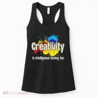 Artist Art For Women Creative Drawing Teacher Creativity Women's Tank Top thumb 0