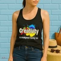 Artist Art For Women Creative Drawing Teacher Creativity Women's Tank Top thumb 2