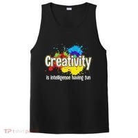 Artist Art For Women Creative Drawing Teacher Creativity PosiCharge Competitor Tank thumb 0