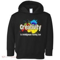 Artist Art For Women Creative Drawing Teacher Creativity Toddler Hoodie thumb 0