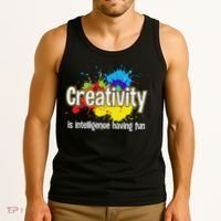Artist Art For Women Creative Drawing Teacher Creativity Tank Top thumb 3