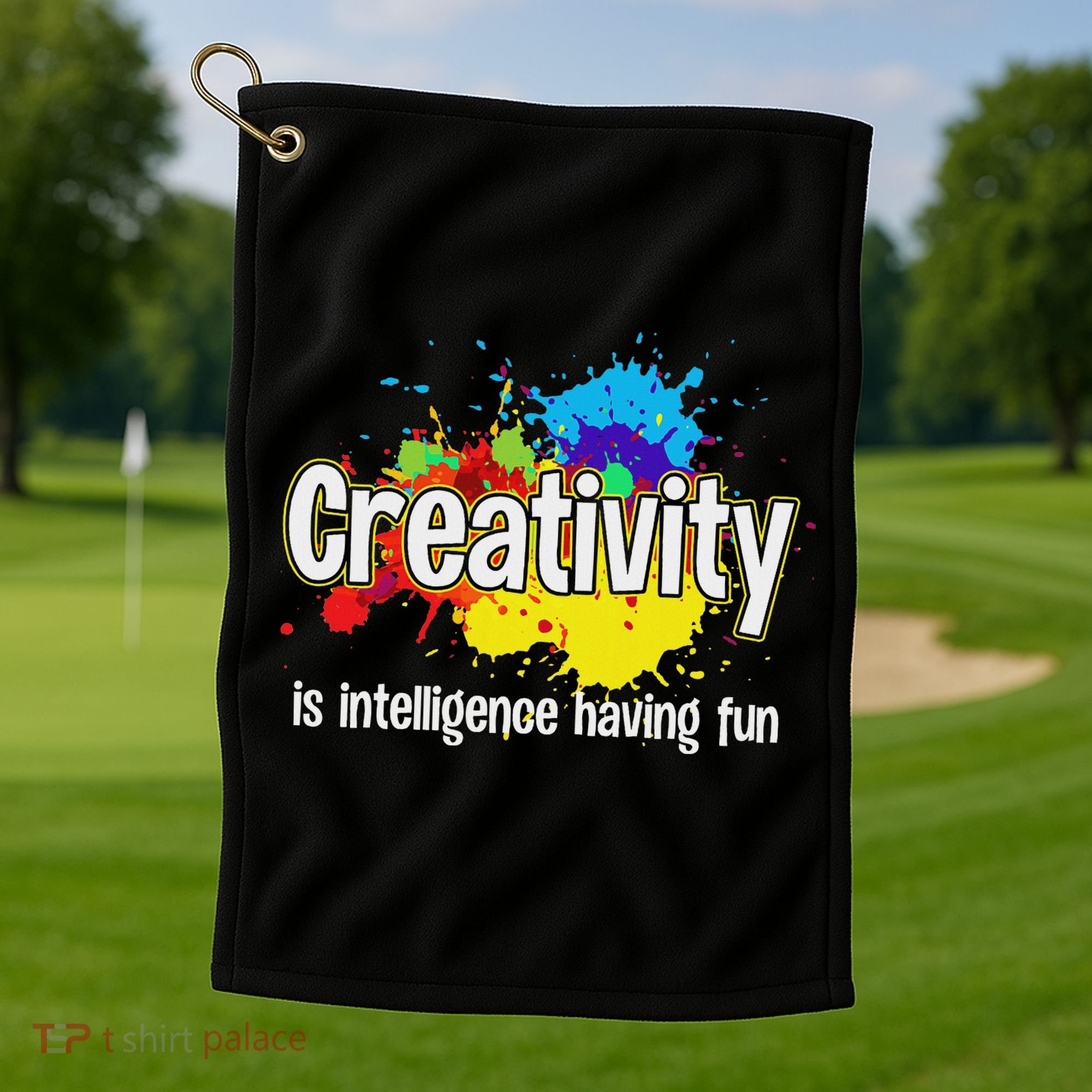 Artist Art For Women Creative Drawing Teacher Creativity Golf Towel