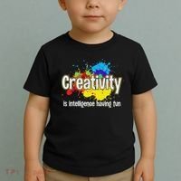 Artist Art For Women Creative Drawing Teacher Creativity Toddler T-Shirt thumb 2