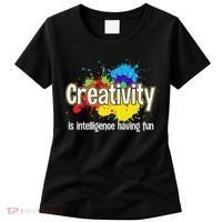 Artist Art For Women Creative Drawing Teacher Creativity Women's T-Shirt thumb 0