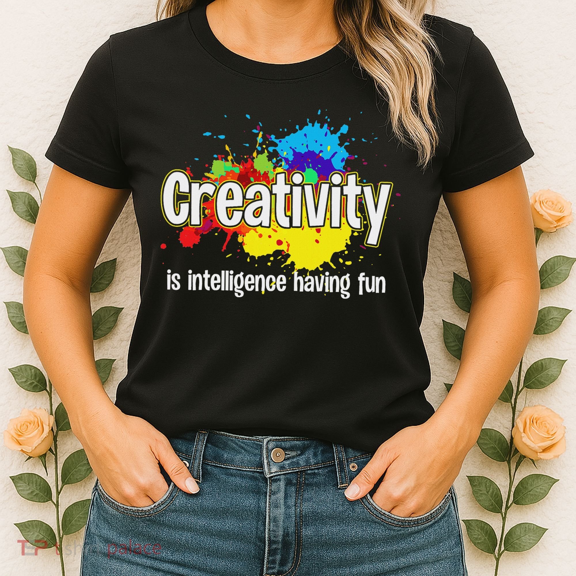 Artist Art For Women Creative Drawing Teacher Creativity Women's T-Shirt