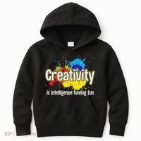Artist Art For Women Creative Drawing Teacher Creativity Kids Hoodie thumb 0
