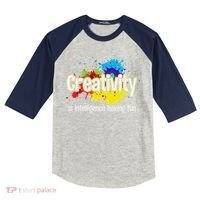 Artist Art For Women Creative Drawing Teacher Creativity Kids Colorblock Raglan Jersey thumb 0