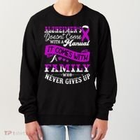 Alzheimers Awareness Family Support Alzheimer Warrior Women's Sweatshirt thumb 0