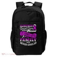 Alzheimers Awareness Family Support Alzheimer Warrior Backpack thumb 0