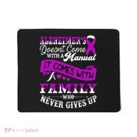 Alzheimers Awareness Family Support Alzheimer Warrior Mousepad thumb 0