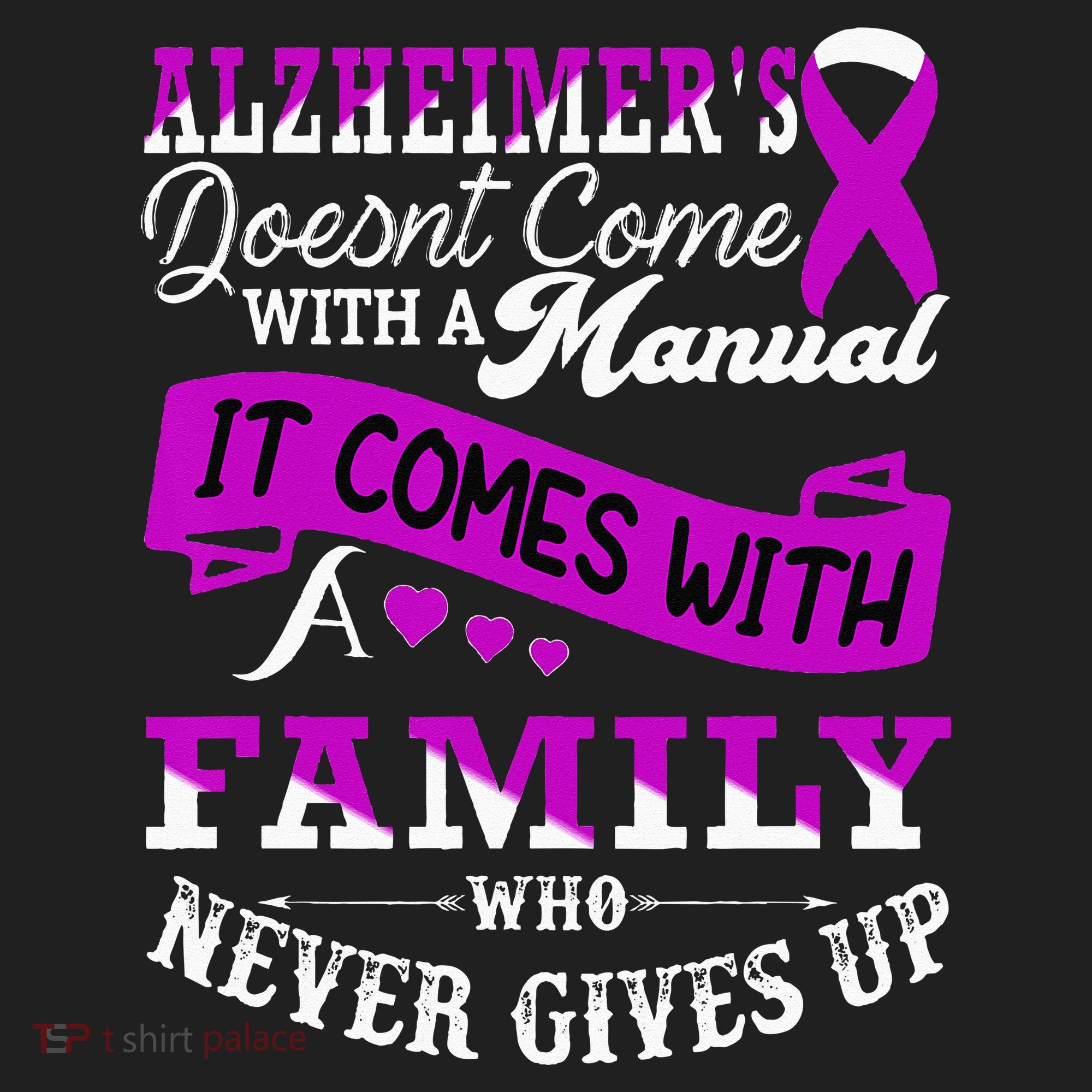 Alzheimers Awareness Family Support Alzheimer Warrior Golf Towel