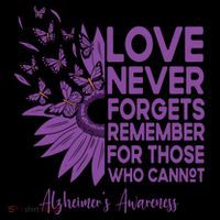 AlzheimerS Awareness Fighters Love Never Forgets Gift Coffee Mug thumb 5