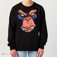 Angry Ape Face Women's Sweatshirt thumb 0