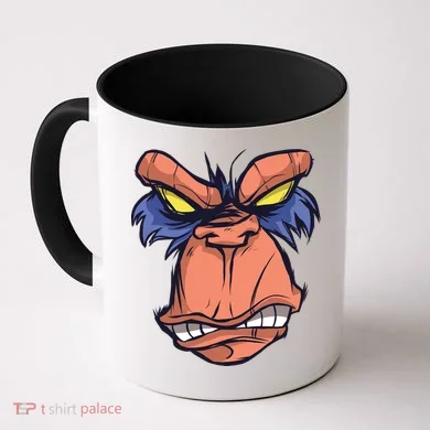 Angry Ape Face Coffee Mug
