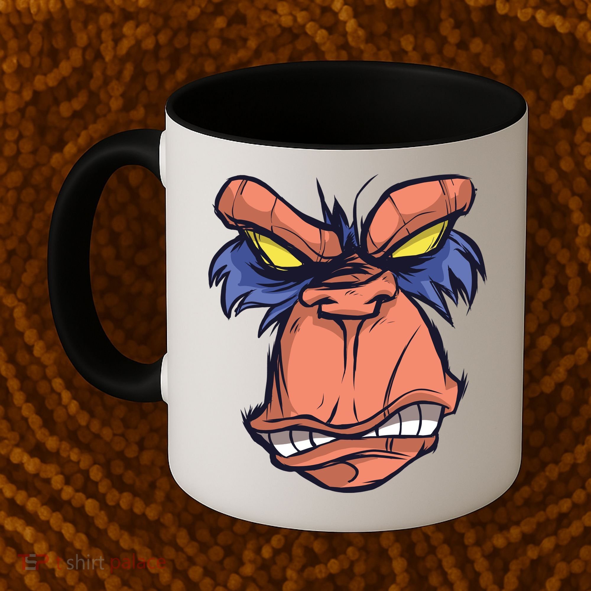 Angry Ape Face Coffee Mug