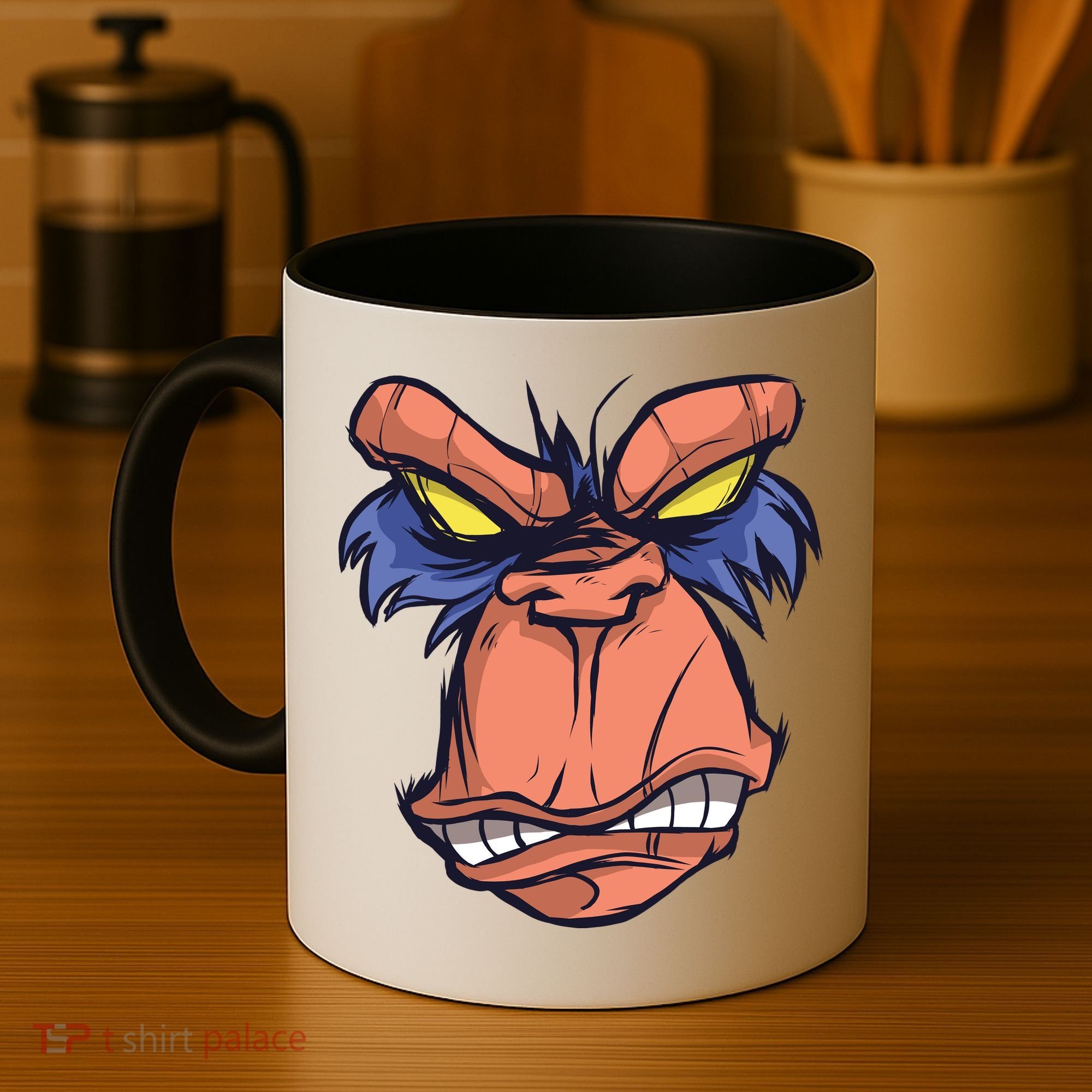 Angry Ape Face Coffee Mug