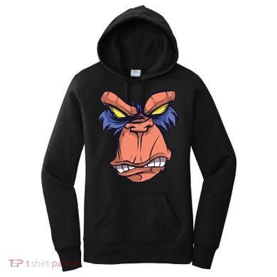 Angry Ape Face Women's Hoodie